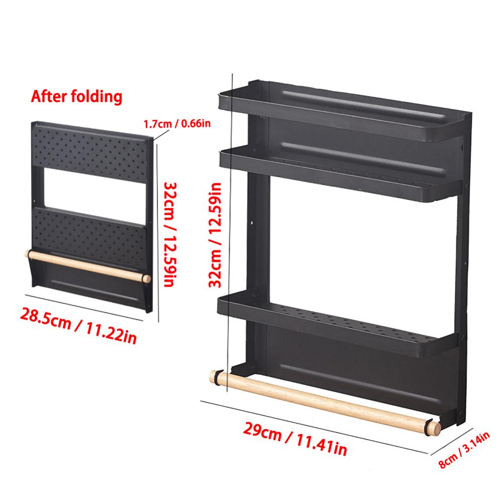 Foldable Magnetic Shelf