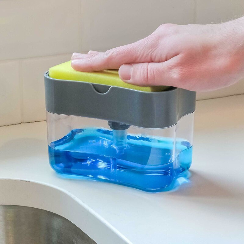 Soap Dispense Sponge Holder