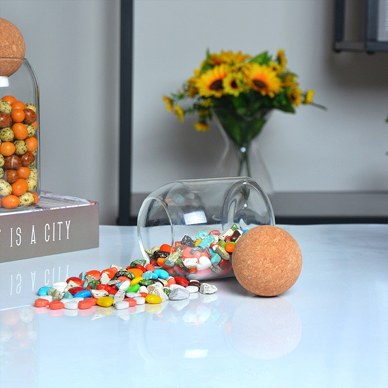 Jar with Cork Stopper