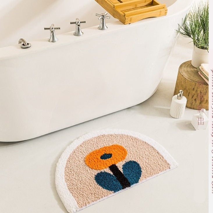 Floral Time Bath Mat