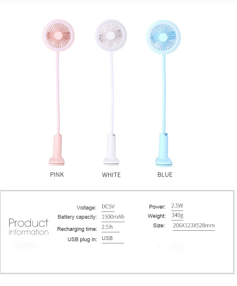 Portable Fan Light