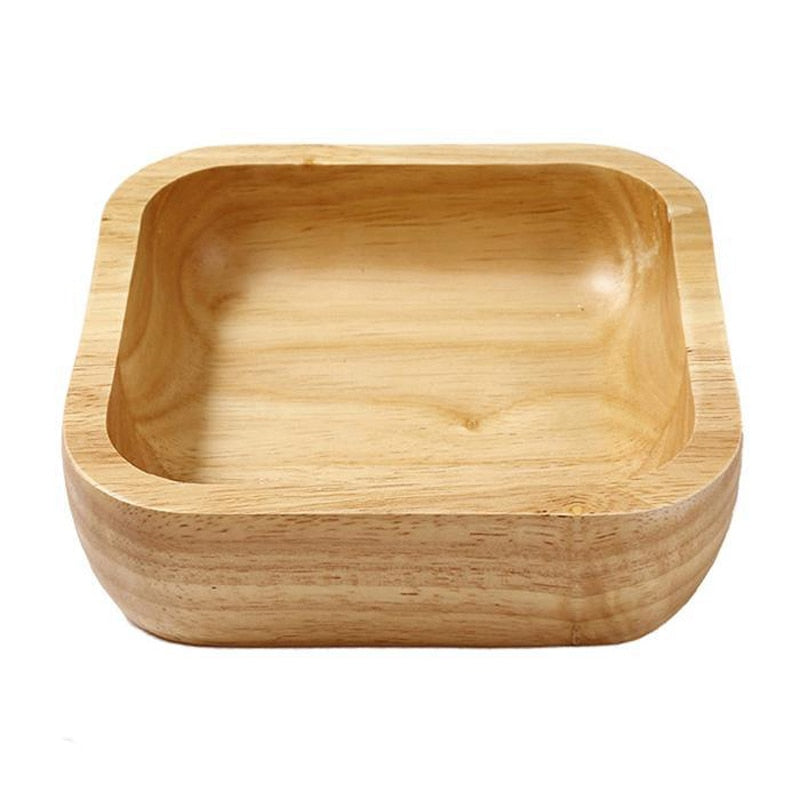 Wooden Square Bowls