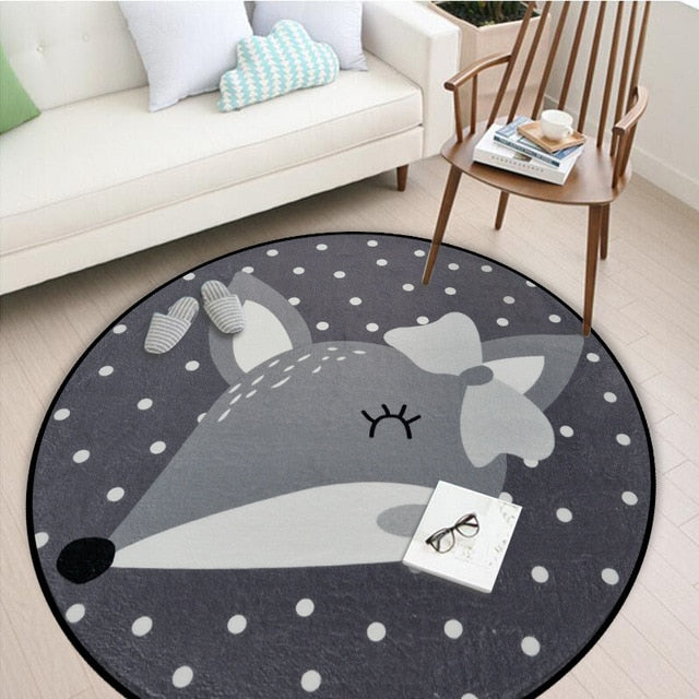 Round Children&#39;s Play Mat