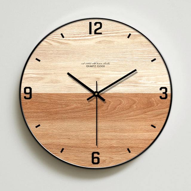 Two-tone Wall Clock