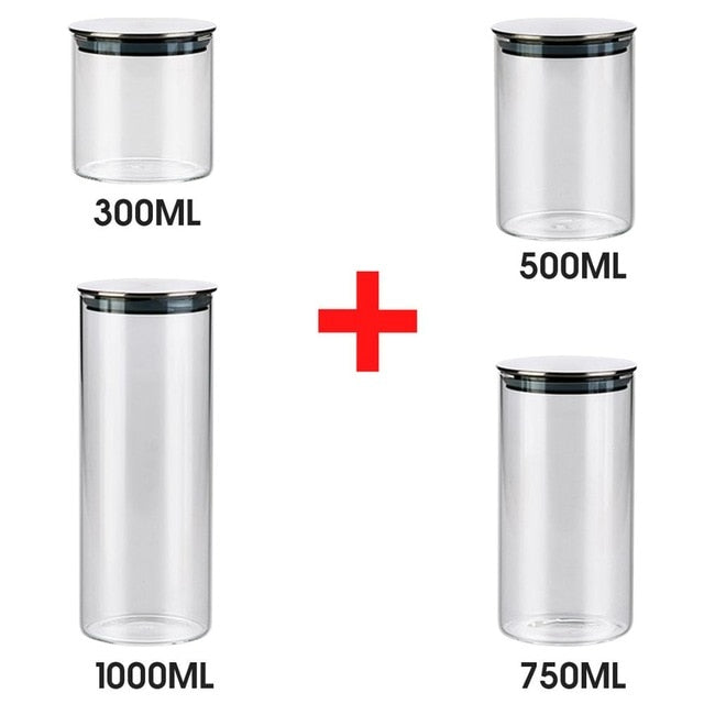 Glass Canisters