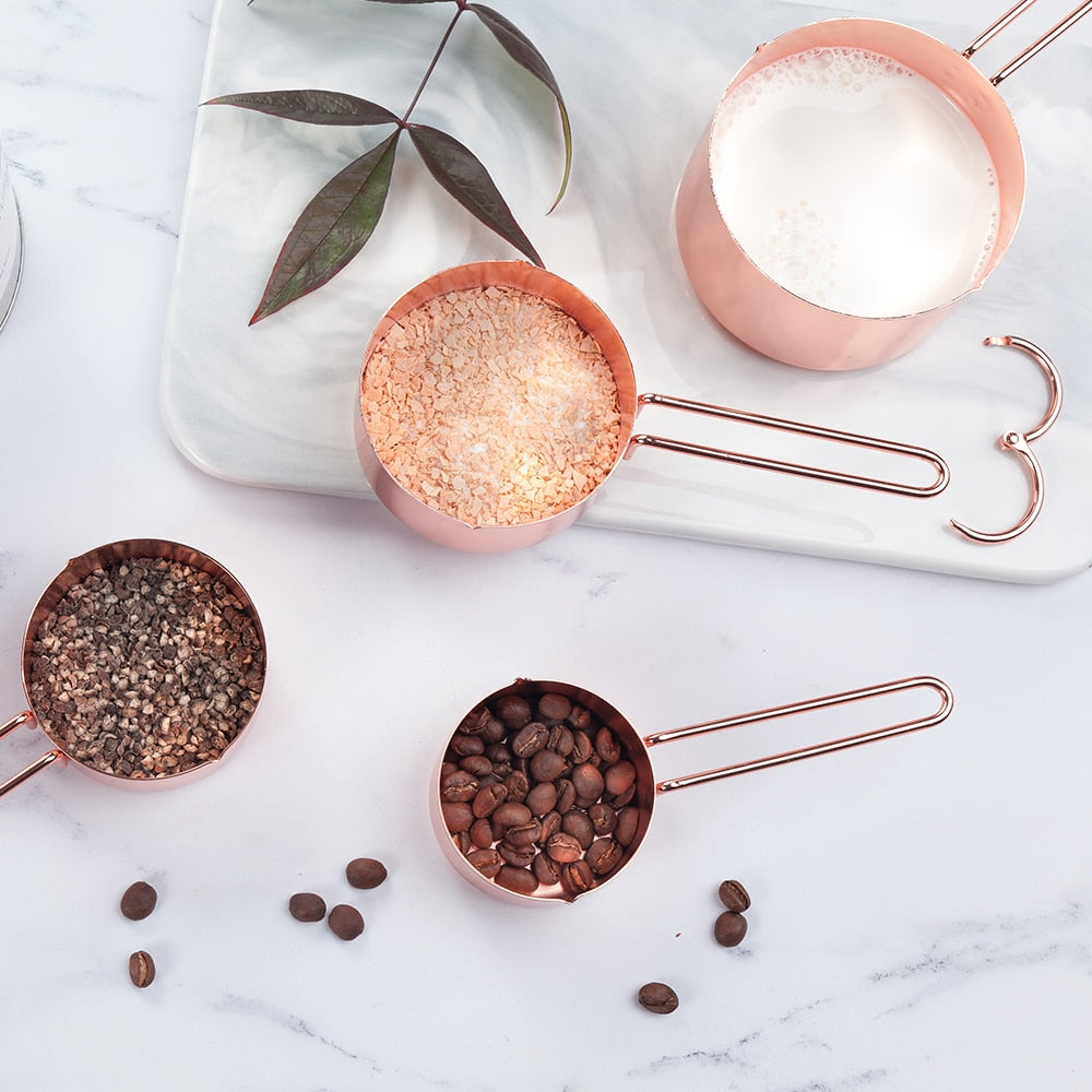 The Rose Gold Measuring Set