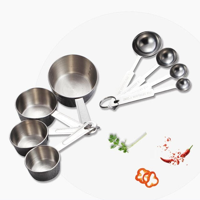 Stainless Steel Measuring Cup Set