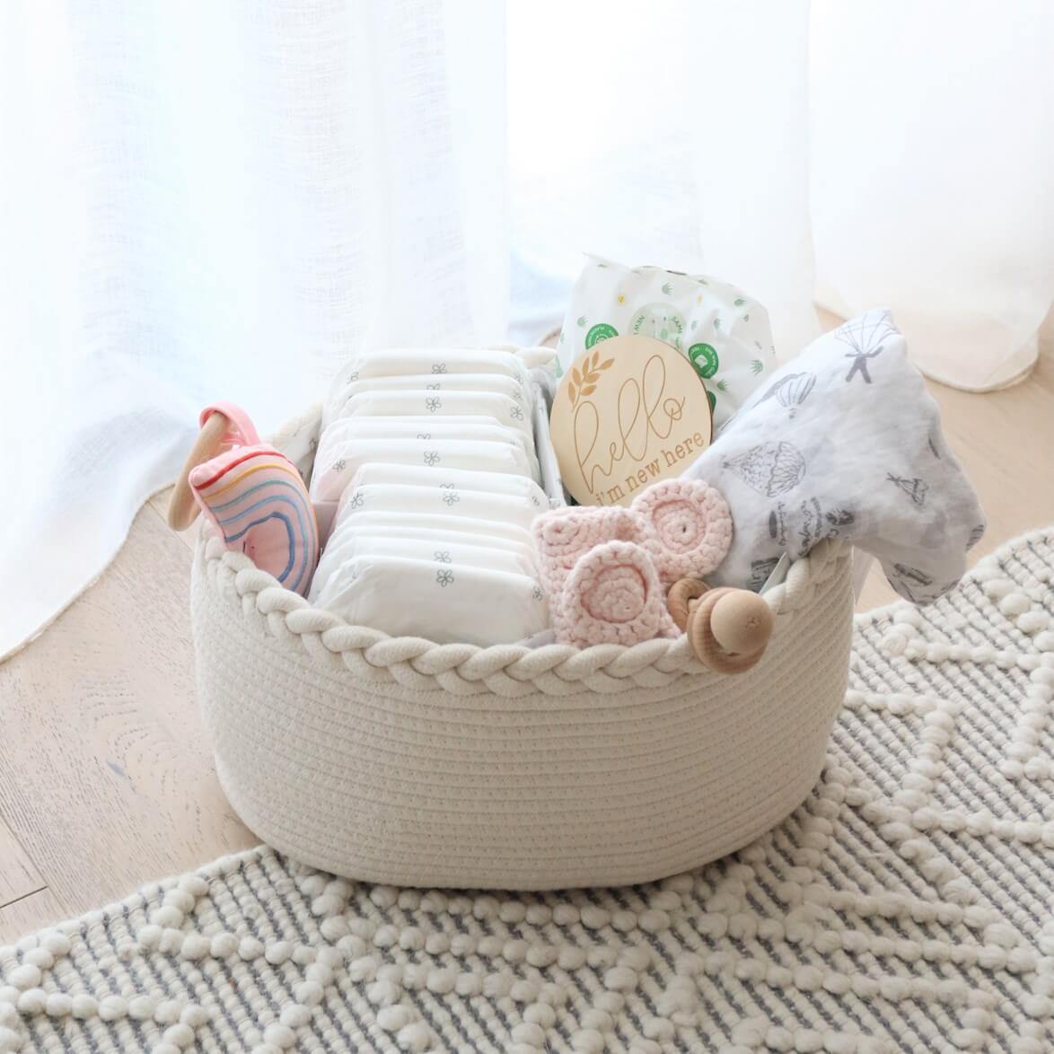 Nappy Basket - MYLE - Make Your Life Easier